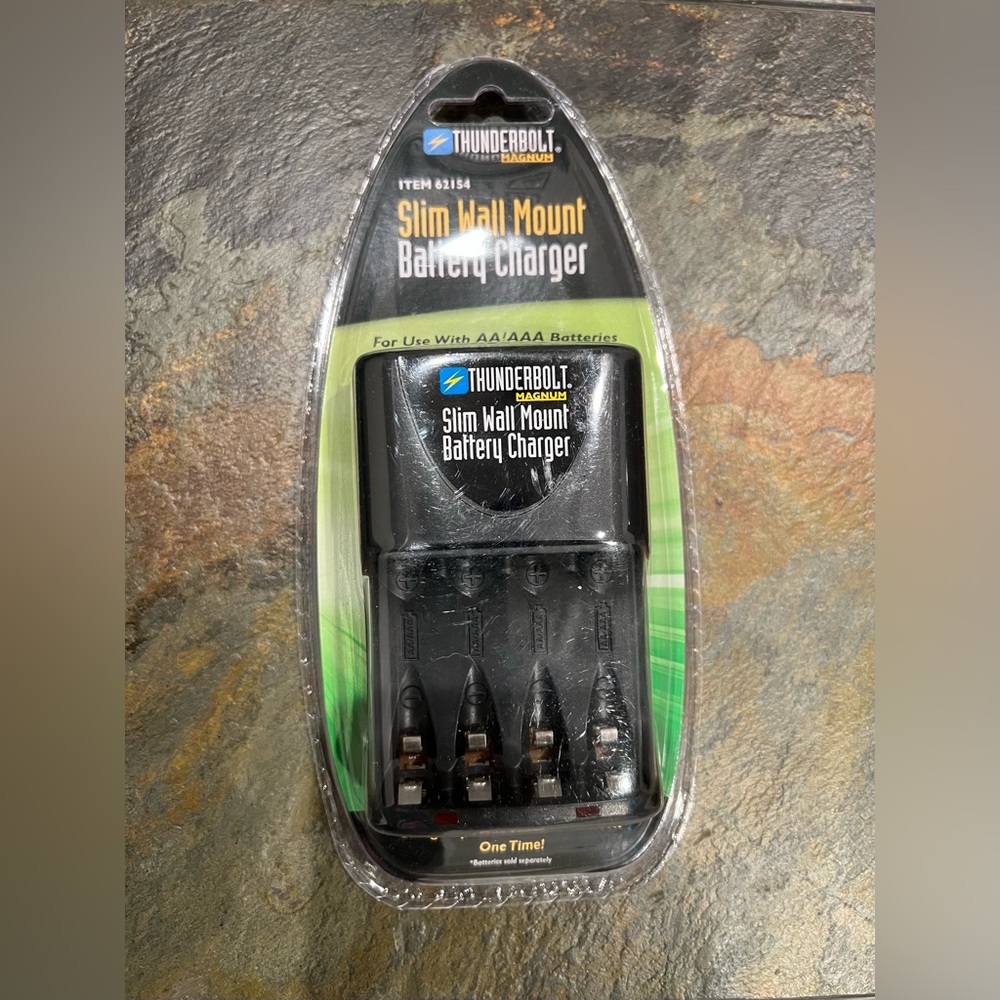 Thunderbolt Slim Wall Mount Battery Charger